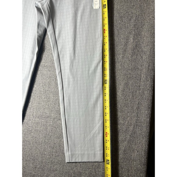 A New Day‎ Gray White Stripe High Rise Skinny Ankle Dress Pants Womens Sz 6/R - Picture 3 of 9